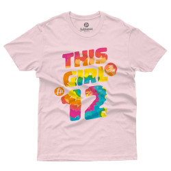 This girl is now 12 - Birthday t-shirt (Κοντομάνικο Παιδικό) This girl is now 12 - Birthday t-shirt (Κοντομάνικο Παιδικό)